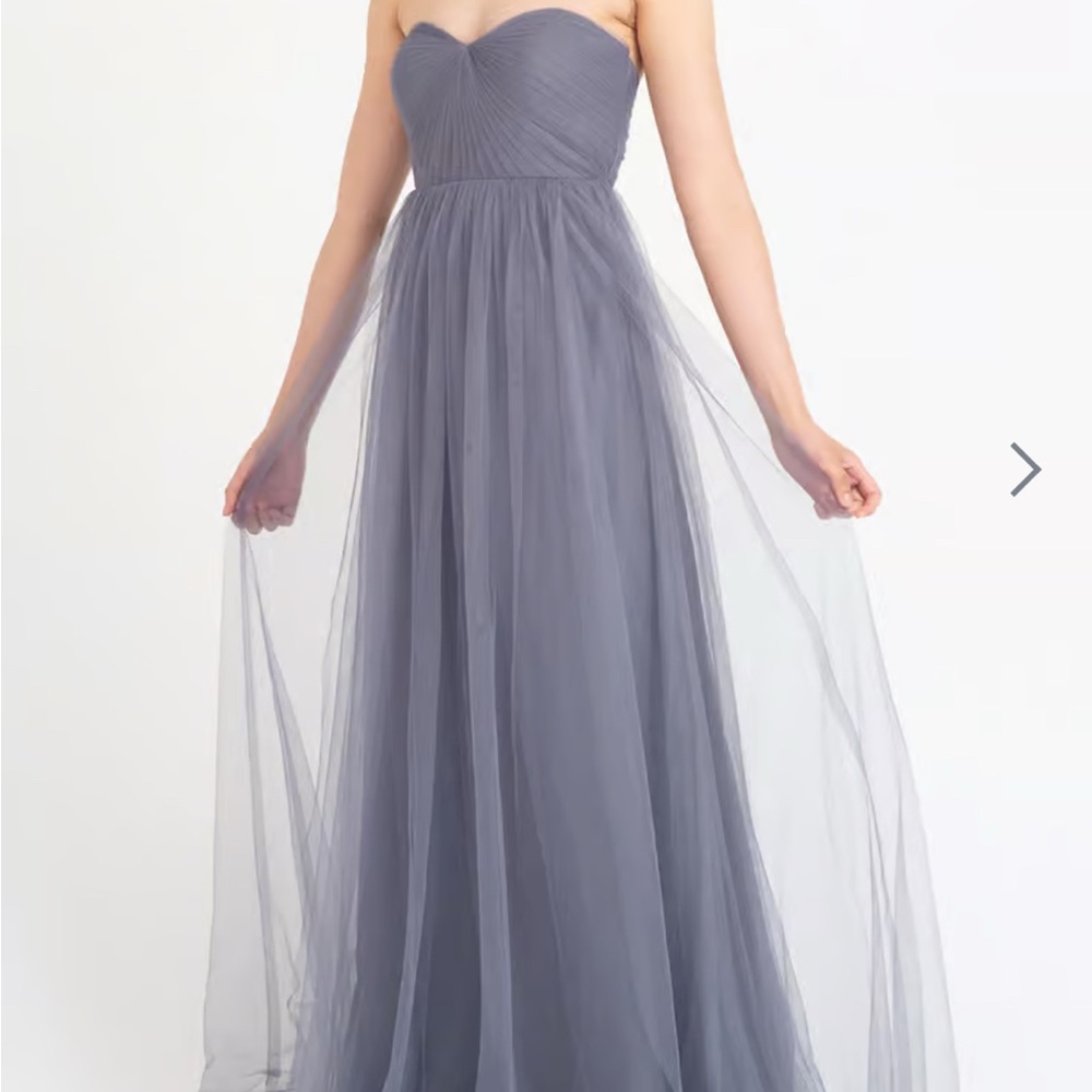 Azazie Annabelle Convertible Tulle Dress - Size 2 - Minor Defect